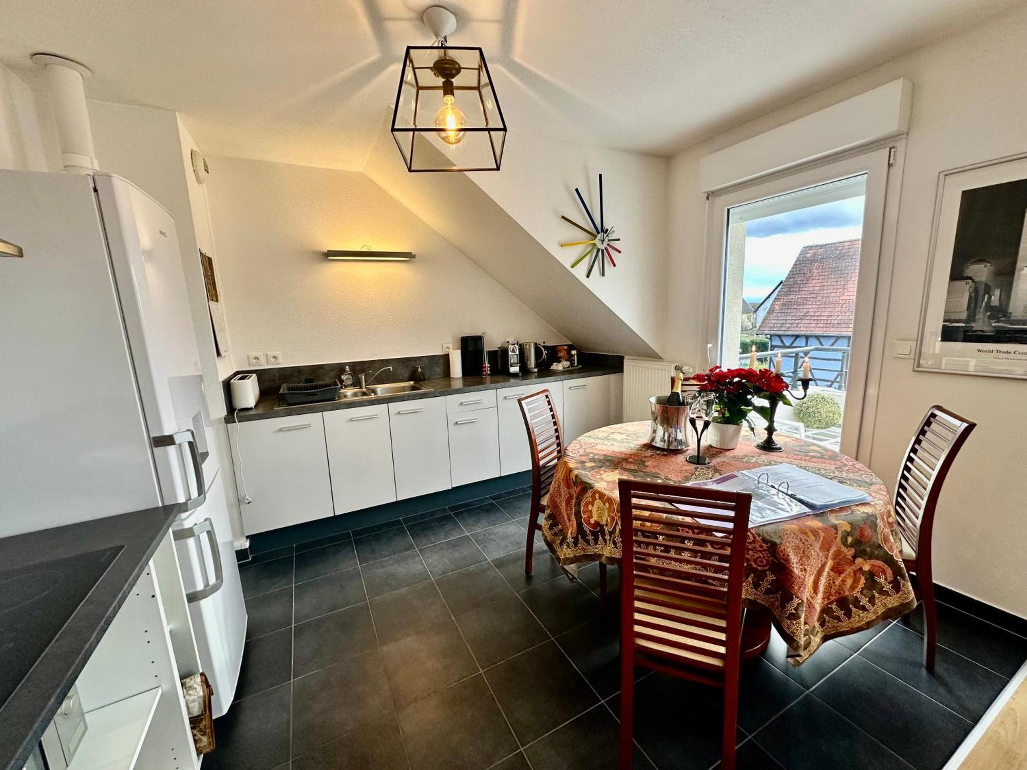 Ferienwohnung A2 Pas De Colmar Terrasse,Parking Wintzenheim Exterior foto
