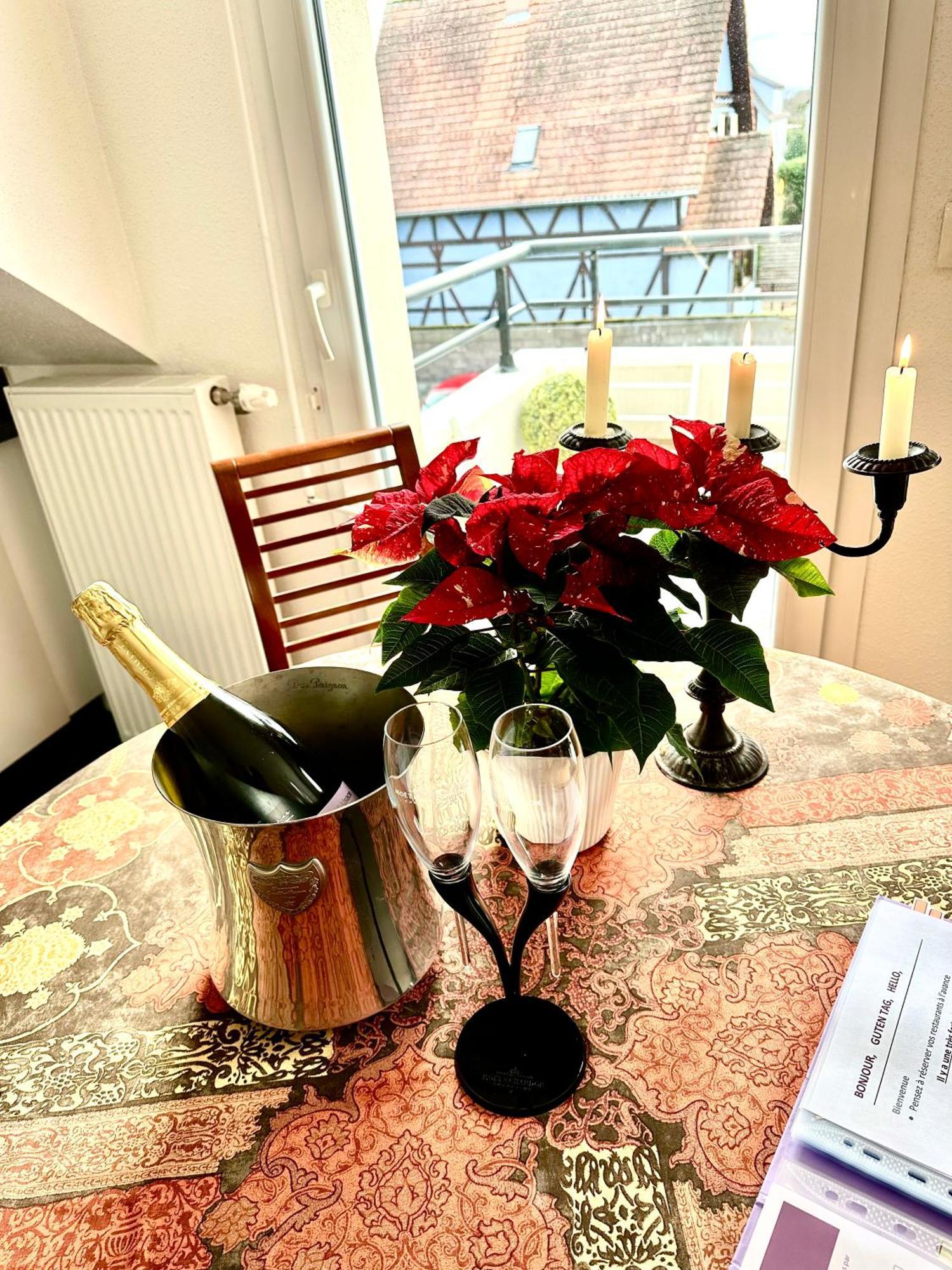 Ferienwohnung A2 Pas De Colmar Terrasse,Parking Wintzenheim Exterior foto